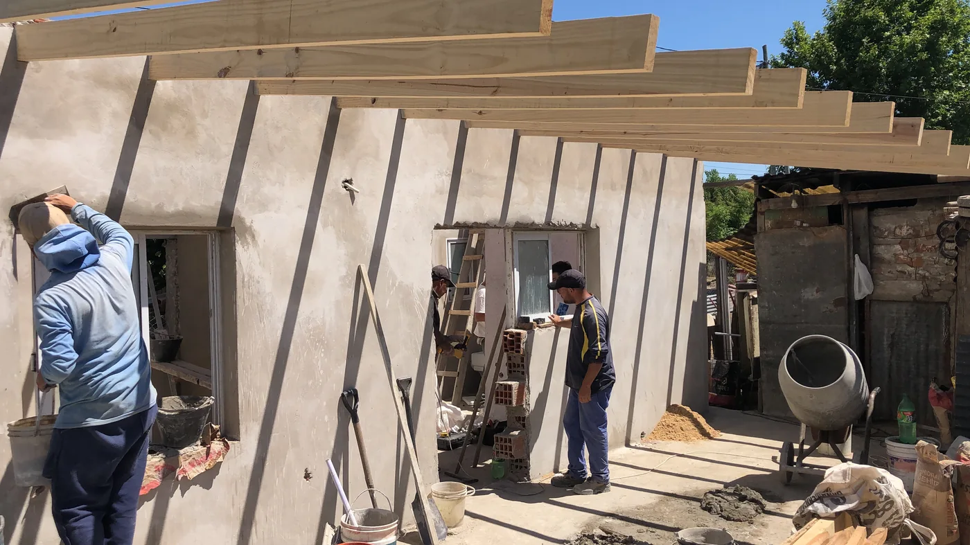 Casa Cofre — módulo de vivienda social
